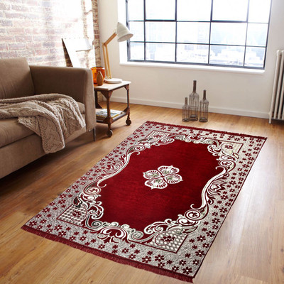 

Zesture Multicolor Chenille Carpet(152 cm X 214 cm)