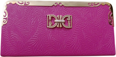 

Haryana Craft Casual Pink Clutch