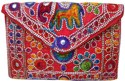 

The Living Craft Casual Multicolor Clutch