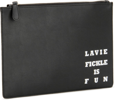 

Lavie Casual Black Clutch