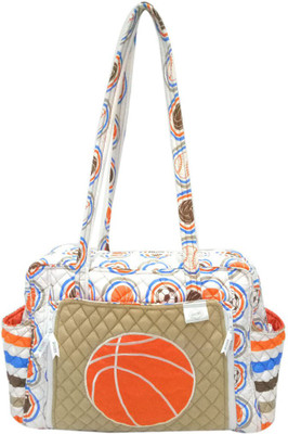 

Bacati Mod Sports Baby Diaper Bag(Multicolor)
