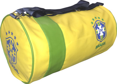 

CP Bigbasket (Expandable) Leather Rite Sports Duffle Gym Bag(Yellow)