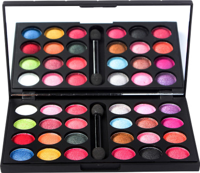 Mars velvety Pure Minerals 24 shade Eyeshadow palette 15 g(Vibrant)