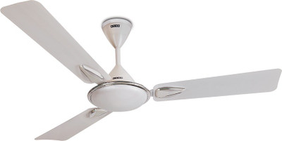 

Usha Vetra Plus Pearl White Chrome 3 Blade Ceiling Fan(Pearl White, Pack of 1)