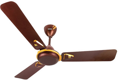 

Usha CEILING FAN 1200MM BELLISSA TRUFFLE GLOS 3 Blade Ceiling Fan(Truffle Gloss, Pack of 1), Brown