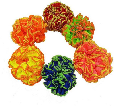 

Fully Elastic Rope Rubber Band for girls Rubber Band(Multicolor)