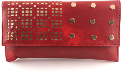 

Regalia Sling Bag(Red, Gold), Gold;red