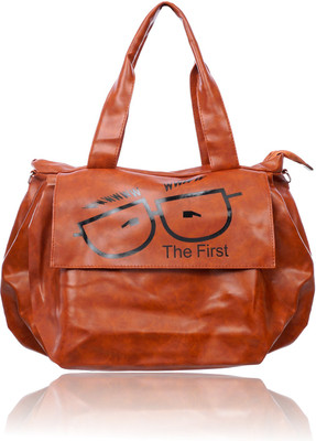 Leather Land Shoulder Bag(Tan)