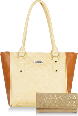

Aisna Shoulder Bag(Beige, Tan)