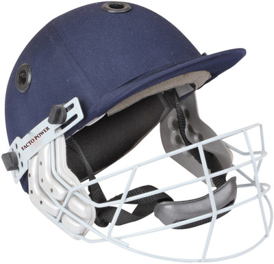 

Facto Power Blue Color (Model : Practice) wih Visor Cricket Helmet(Blue)