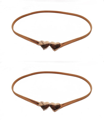 

Vritraz Women Casual, Party Gold Metal Belt