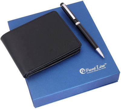 

Front Line Professional Signature Collection With Elegance Slim Black Wallet Gift Set Pen Gift Set