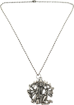 Rich & Famous Silver Toned Panchmukhi Hanuman Alloy Pendant available at flipkart for Rs.235