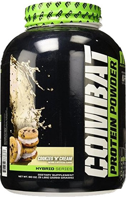 

MusclePharm Combat Powder Whey Protein(2.2 kg, Cookies, Cream)