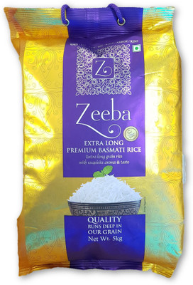 

Zeeba Basmati Rice- 5 KG Basmati Rice (Long Grain)(5000 g)