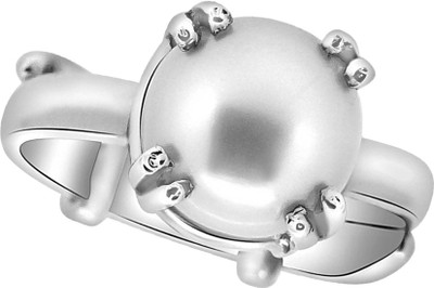 silver ring moti
