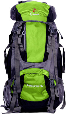 

GRANDIOSE 70L Parrot Green Hiking Backpack / Rucksack bags (GTB67001PG) Rucksack - 70 L(Green)