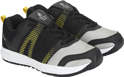 

Aero Go Run Running Shoes For Men(Black, Grey, Black::lgrey