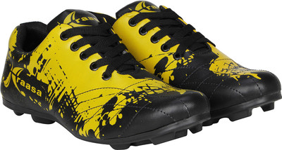 

Kraasa Speed Sport Football Shoes For Men(Black, Yellow