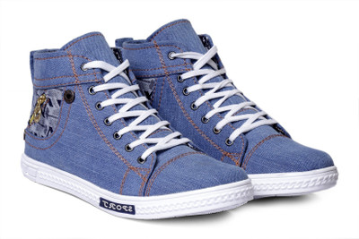 

Bonexy High Tops For Men(Multicolor, Sky blue