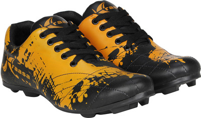 

Kraasa Speed Sport Football Shoes For Men(Black, Orange