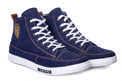 

Bonexy High Tops For Men(Blue, Dark blue