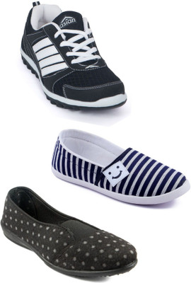 

Asian Women Casual & Running Shoes Combo Pack of 3 Casuals For Women(Multicolor