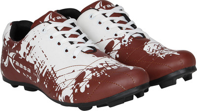 

Kraasa Speed Sport Football Shoes For Men(Brown, White