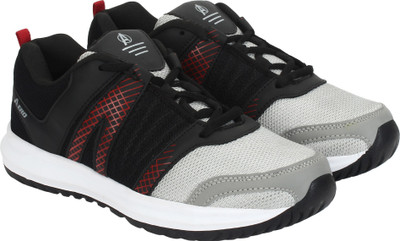 

Aero Go Run Running Shoes For Men(Multicolor, Lgrey::blkred