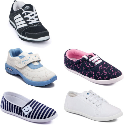 

Asian Women Casual & Running Shoes Combo Pack of  Casuals For Women(Multicolor