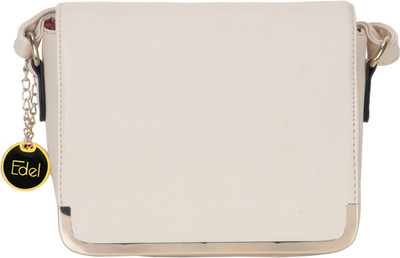 

CRAWLER Women Casual Khaki Leatherette Sling Bag