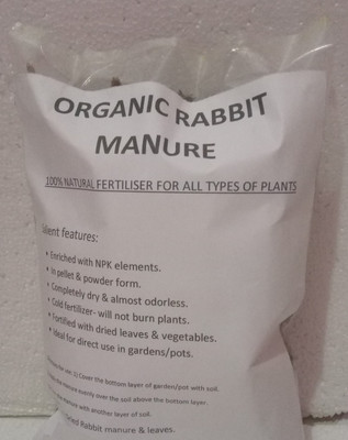

ERAM AGRO Organic Fertiliser (Rabbit manure) Soil Manure(500 g Granules)
