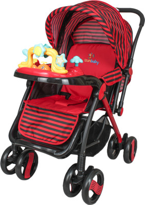 

Sunbaby Zootopia Stroller Stroller(3, Red, Black), Black;red
