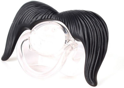 

SOLDOUT GK Black Moustache Baby Teether/Soother Teether(Black)