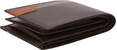 

Helizest Boys Brown Genuine Leather Wallet(6 Card Slots)