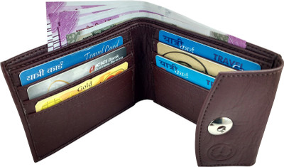 

pocket bazar Girls Brown Artificial Leather Wallet(7 Card Slots)