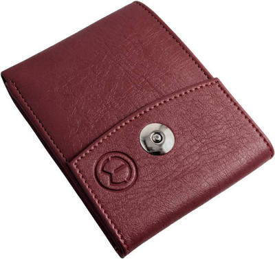 

TnW Men Brown Artificial Leather Wallet(6 Card Slots)