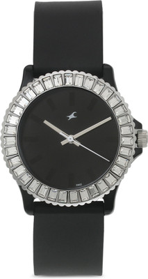 Fastrack NG9827PP02J Hip Hop Analog Watch For Women Fastrack Wrist Watches