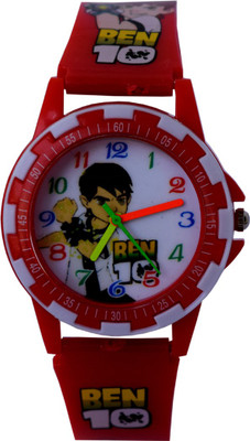 

VITREND (TM) New Ben 10 Round Dial Analog Watch - For Boys & Girls
