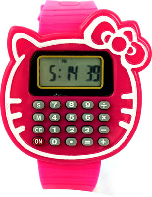 

VITREND (TM) New Cat Style Digital Calculator Watch - For Boys & Girls