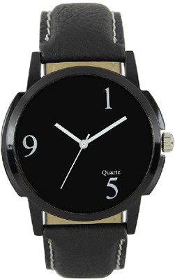 TESLO Analouge Black Dial And Leather strap Wrist Watch formal , casual , party wedding , Quartz WATCH for man and boys Special Collection Of Stylish Watch For Men and boys Special Collection Of Stylish Watch For Men and boys Watch - For Men