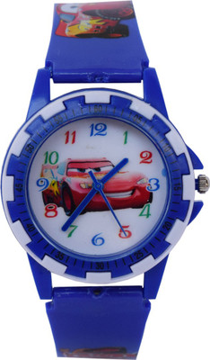 

VITREND (TM) New Cartoon Car Round Dial Analog(Sent As Per Available Color) Watch - For Boys & Girls