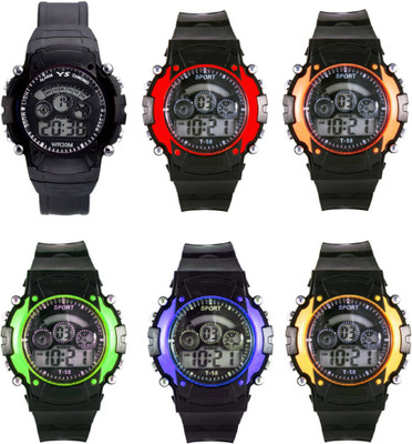 

SPINOZA multicolor kids digital Watch - For Boys & Girls