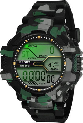 

Swisstyle SS-LED001-GRE-BLK Watch - For Men & Women