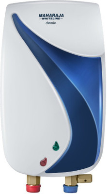 

Maharaja Whiteline 3 L Instant Water Geyser(White, Blue, Clemio 3), Blue;white