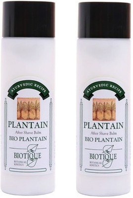 

BIOTIQUE BIO PLANTAIN AFTER SHAVE BALM FOR MEN 120ML Aftershave Balm(240 ml)