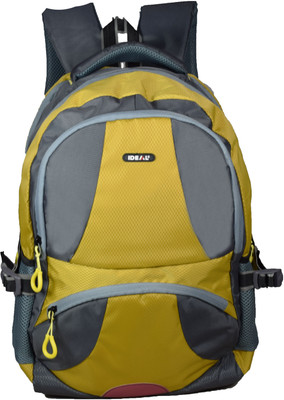 

Ideal Streak 30 L Laptop Backpack(Multicolor), Grey yellow