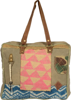 

Priti Rug Canvas Bag Shoulder Bag(Multicolor, 18 L)