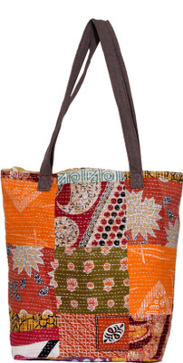 

Indistar Men & Women Casual Multicolor Cotton Tote