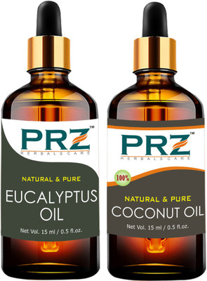 

PRZ Combo of Eucalyptus oil and coconut oil (Each 15ML )(15 ml)